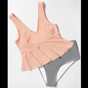 Peplum Tankini